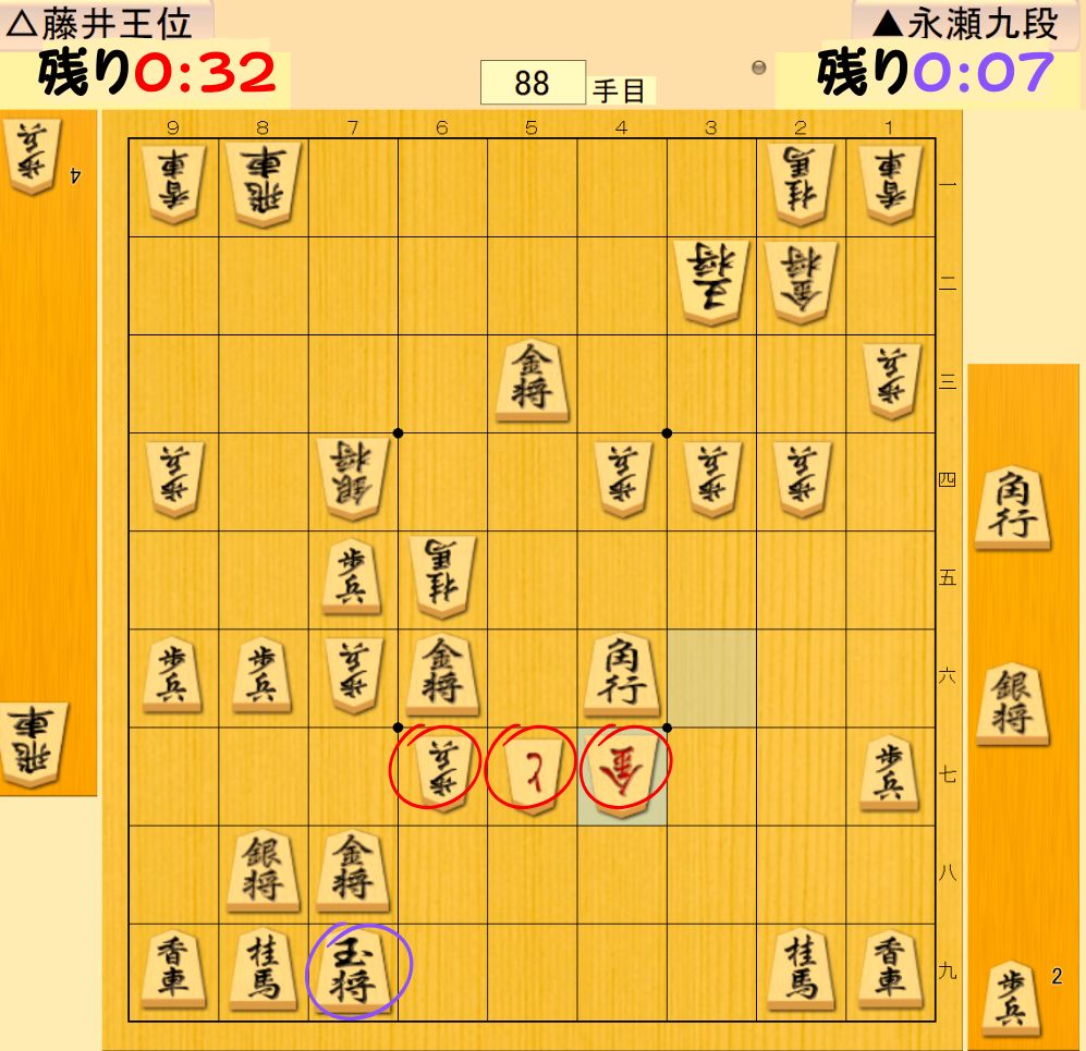 投了図