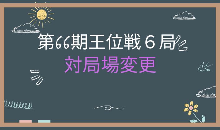 第66期王位戦第６局　アイキャッチ画像